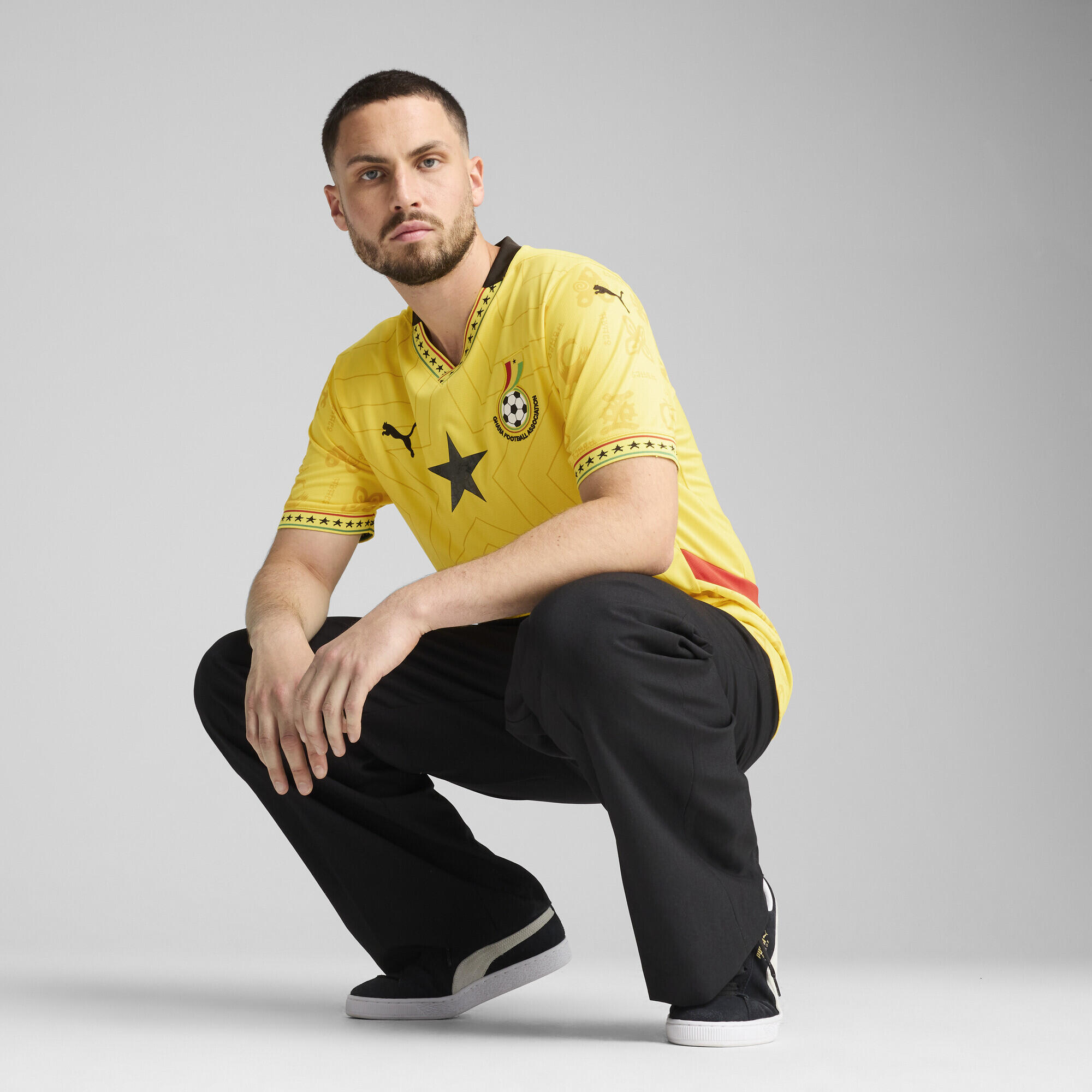 Camiseta segunda equipación Ghana 2025 Hombre PUMA 4/7