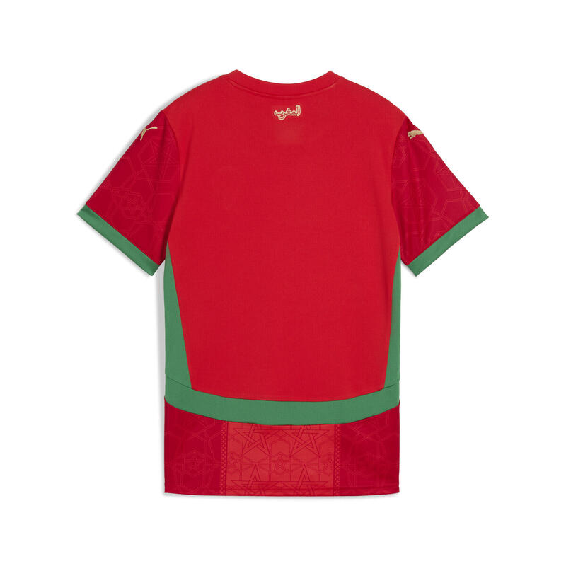 Marokko 2025 thuisshirt voor dames PUMA Red Archive Green