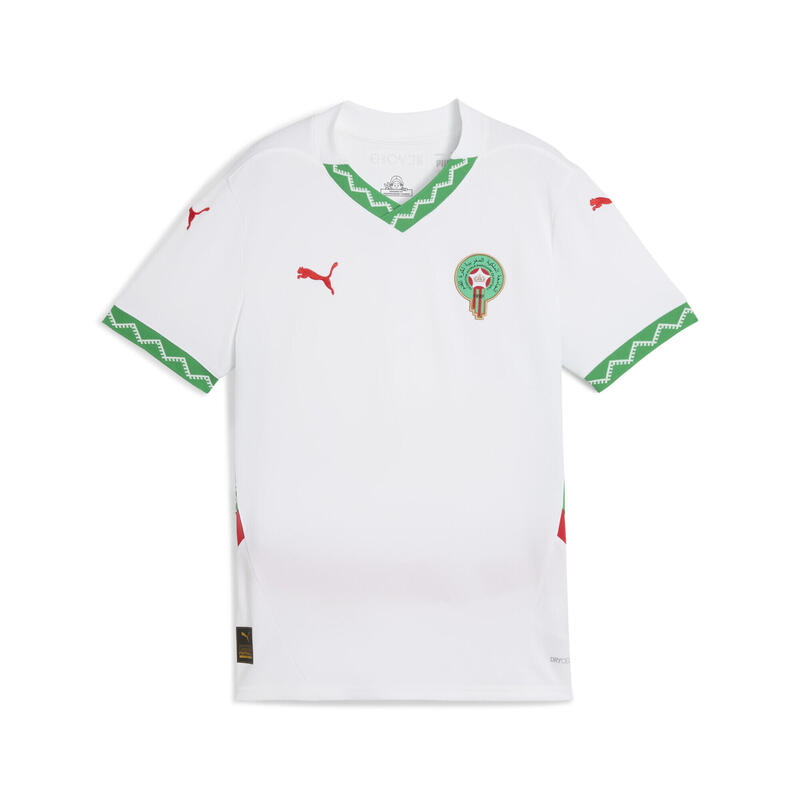 Maillot Maroc 2025 Extérieur Enfant et Adolescent PUMA White Fast Green Red