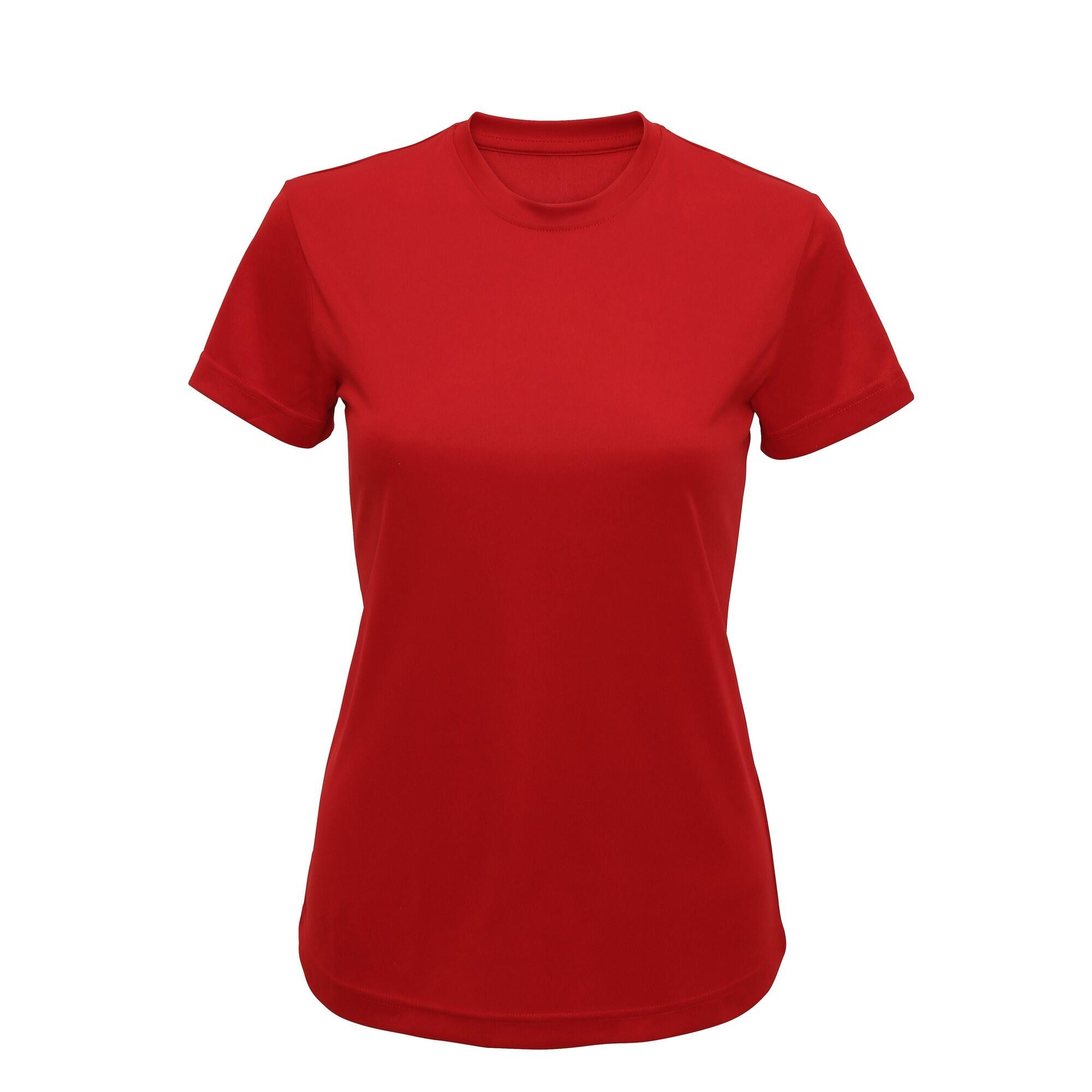 TRIDRI Tri Dri Performance Maglietta A Maniche Corte Donna TriDri Rosso
