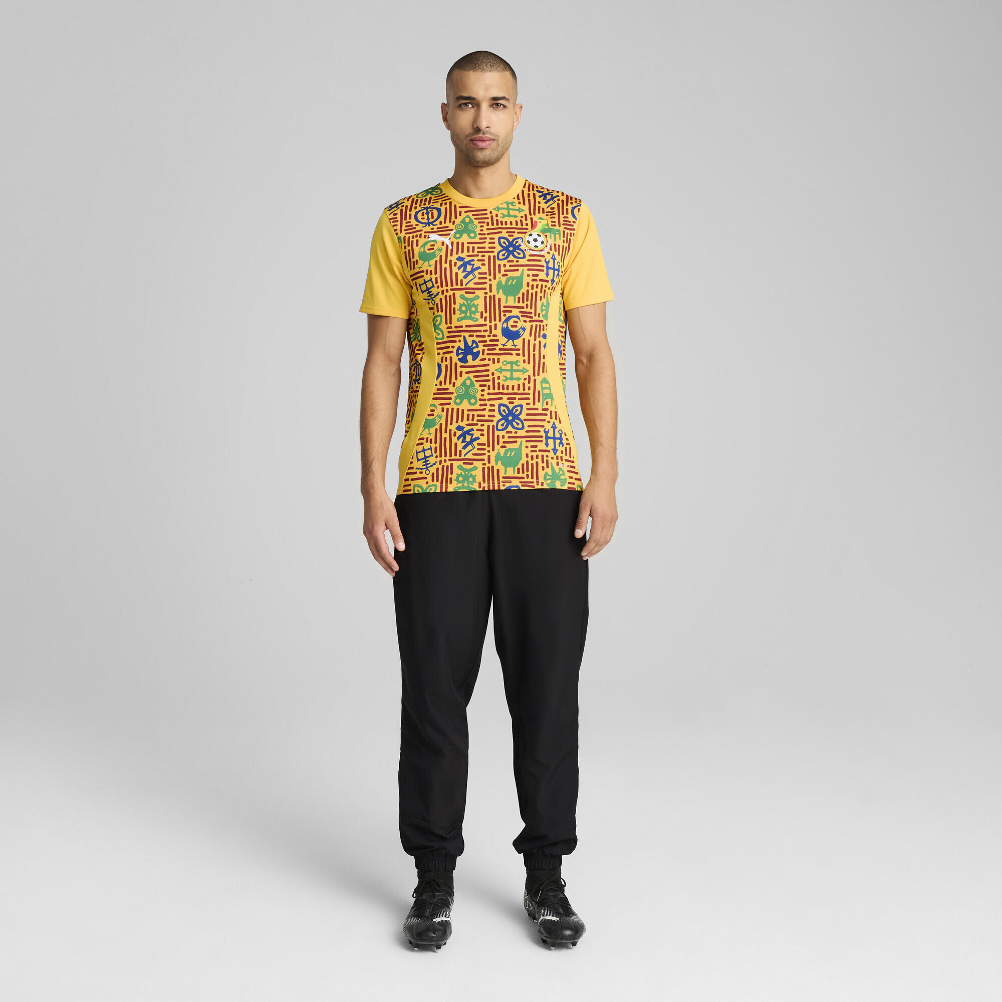 Ghana prematch-shirt voor heren PUMA 6/7
