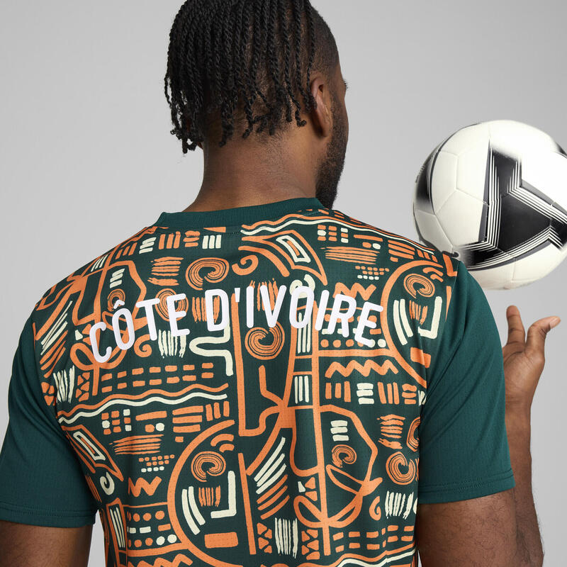 Maillot d’avant-match Côte d’Ivoire 2025 Homme PUMA