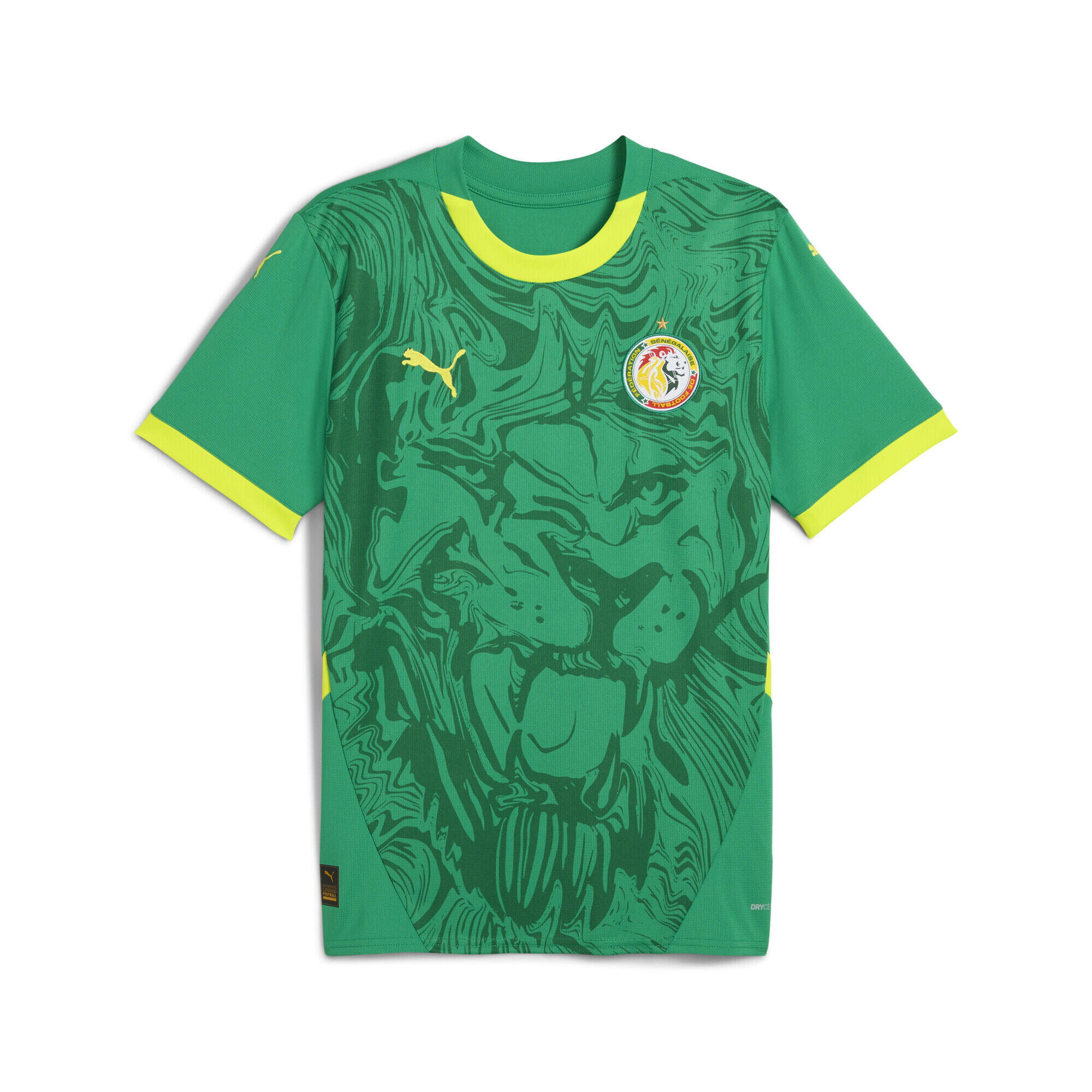 Męska koszulka wyjazdowa Senegal 2025 PUMA Sport Green Electric Lime