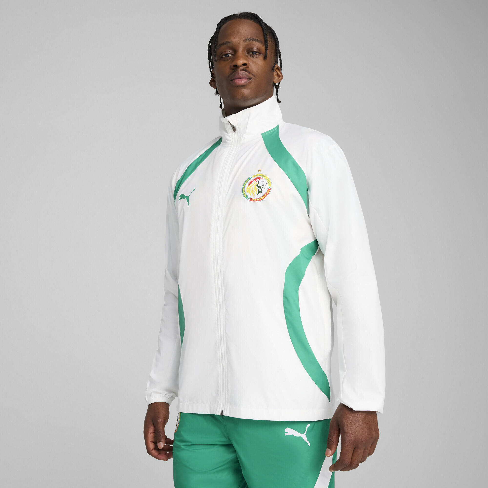 Giacca pre-partita in tessuto Senegal 2025 da uomo PUMA 2/7