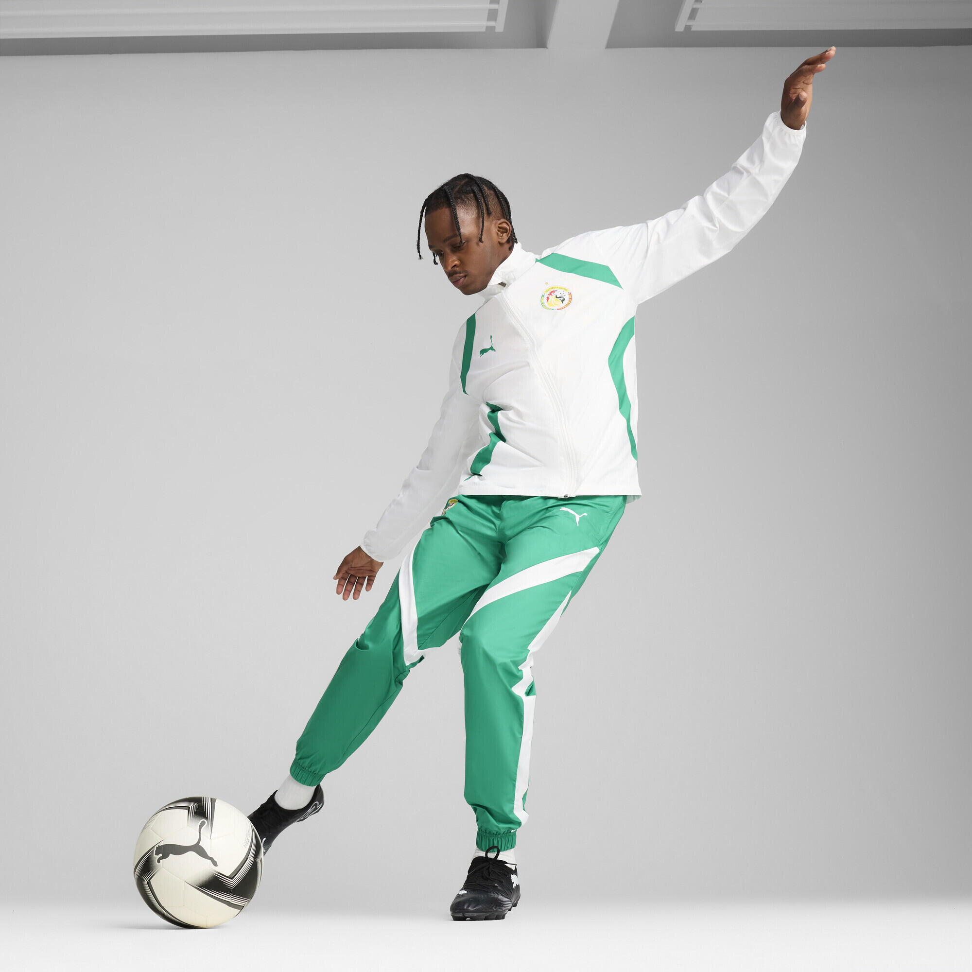 Giacca pre-partita in tessuto Senegal 2025 da uomo PUMA 4/7