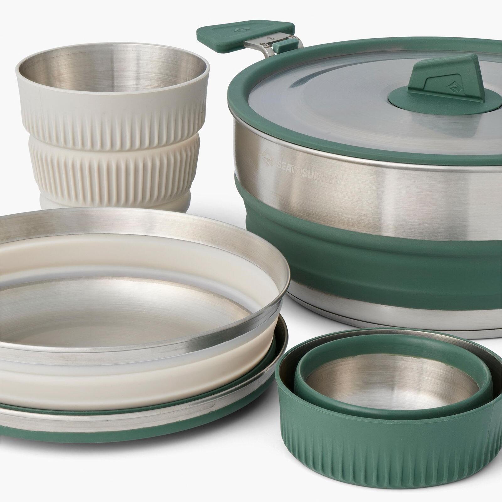 Zestaw kuchenny turystyczny SEA TO SUMMIT  Detour Stainless Steel One Pot Cook 2/7