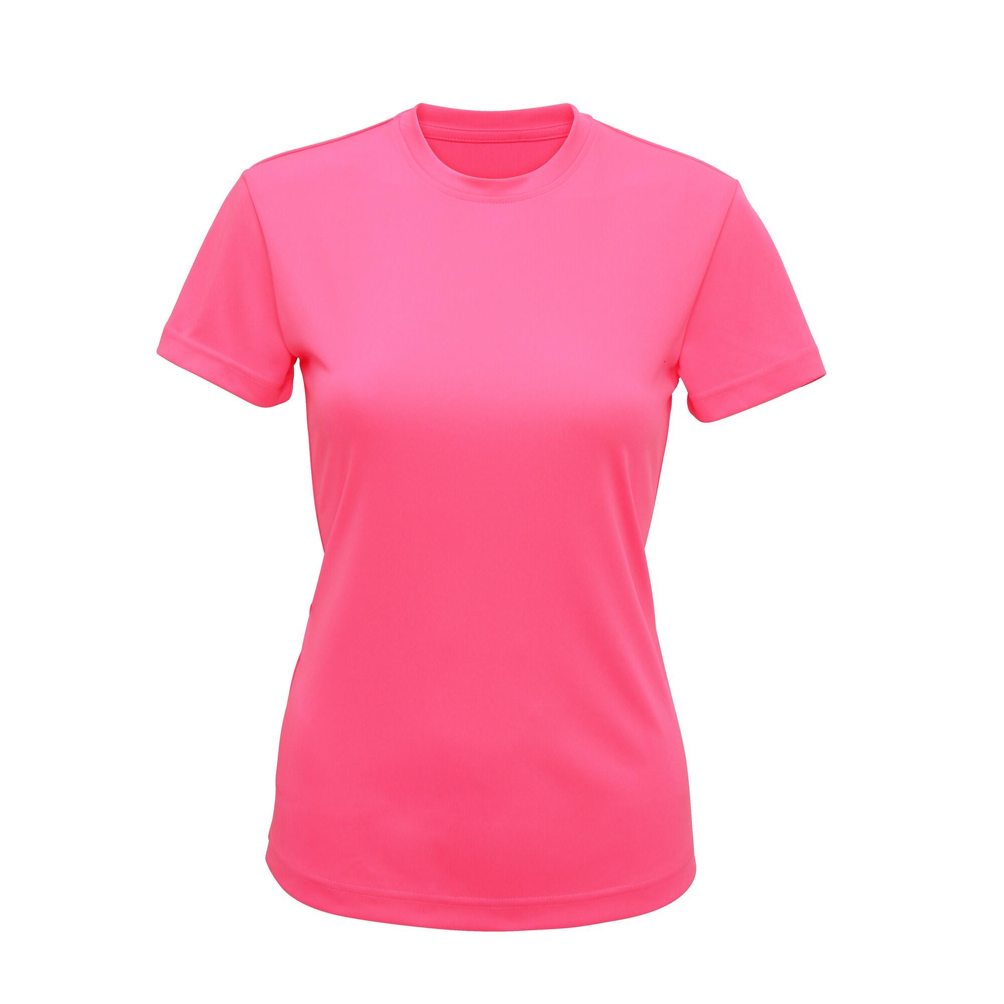 TRIDRI Tri Dri Performance Maglietta A Maniche Corte Donna TriDri Rosa Chiaro
