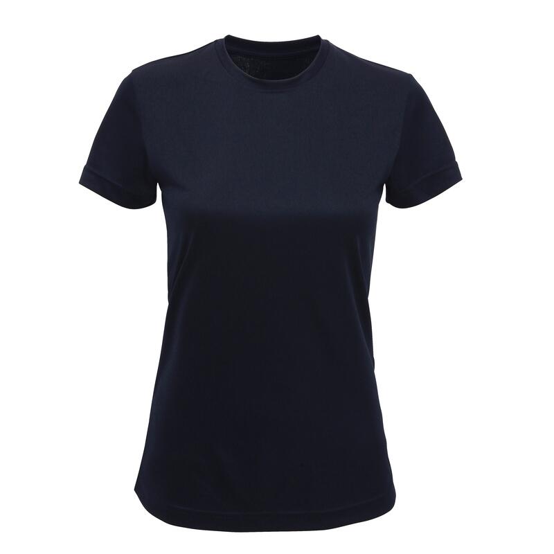 Tri Dri Performance Kurzarm TShirt Damen Marineblau