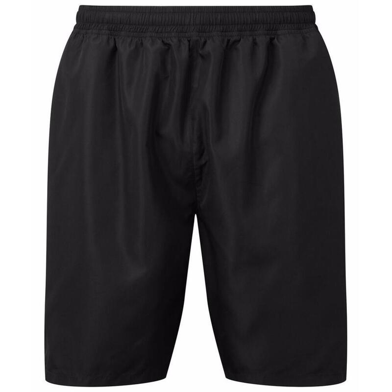 Shorts für Laufen Herren Schwarz