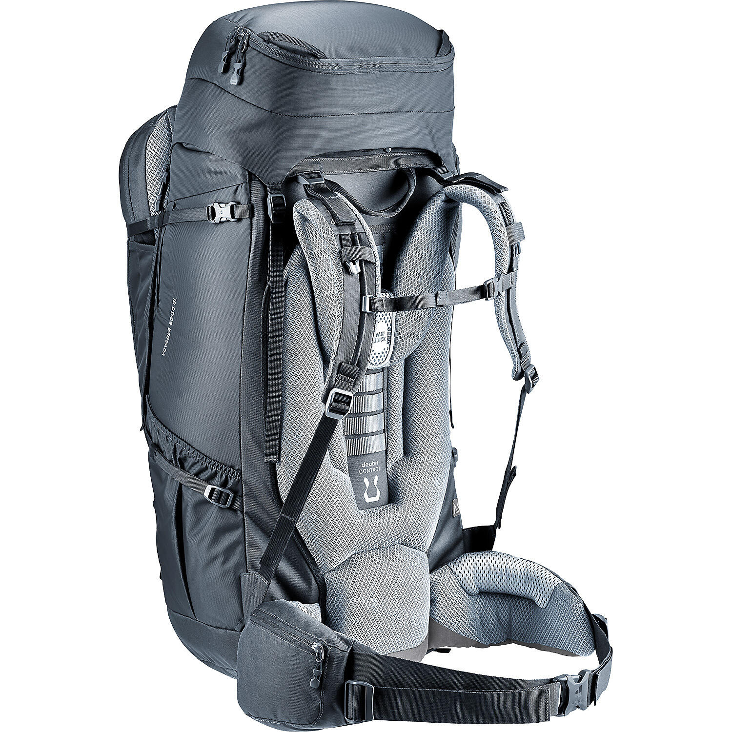 Plecak podróżny damski Deuter Voyager 60+10 SL - black 6/7