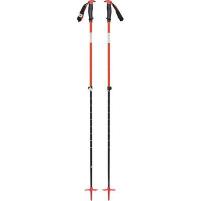 Bastoncini da sci Traverse rosso