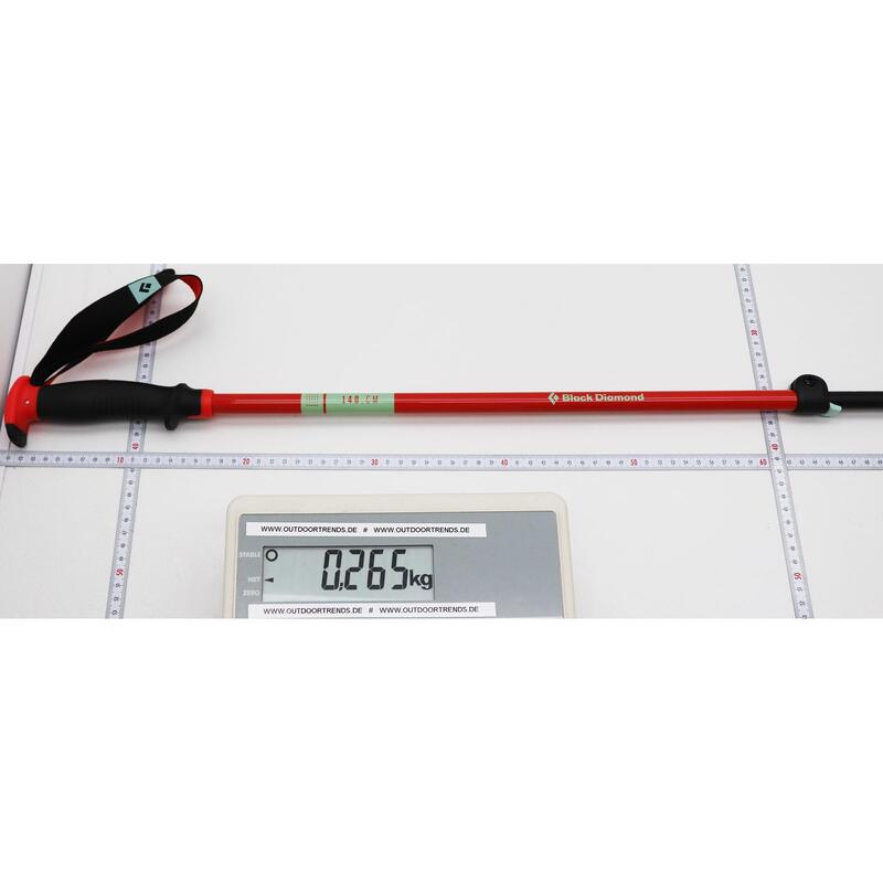 Kije skiturowe Black Diamond Traverse czerwone 140cm