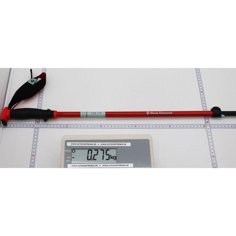 Kije skiturowe Black Diamond Traverse czerwone 140cm
