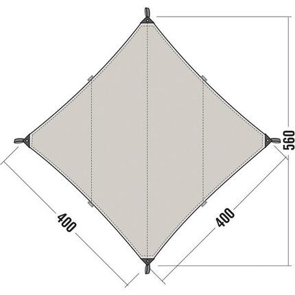 Tarp 3 TC sand beige