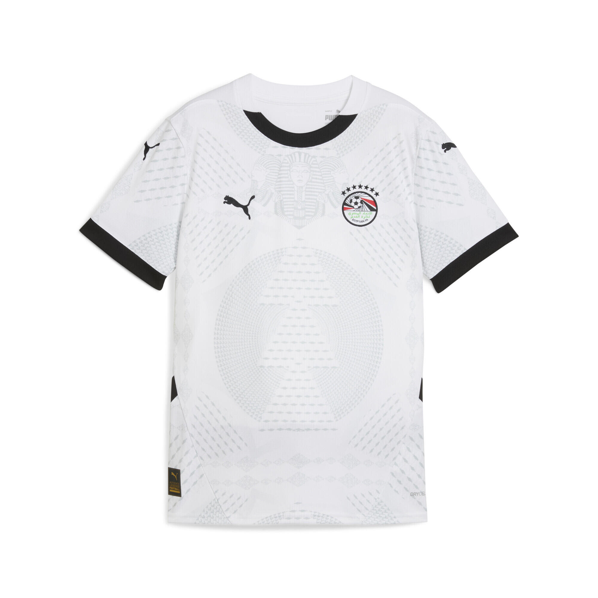 Maglia gara Away Egitto 2025 per ragazzi PUMA White Sand Dune Beige 1/7