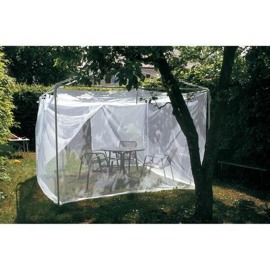 großes Moskitonetz Lodge Terrazzo