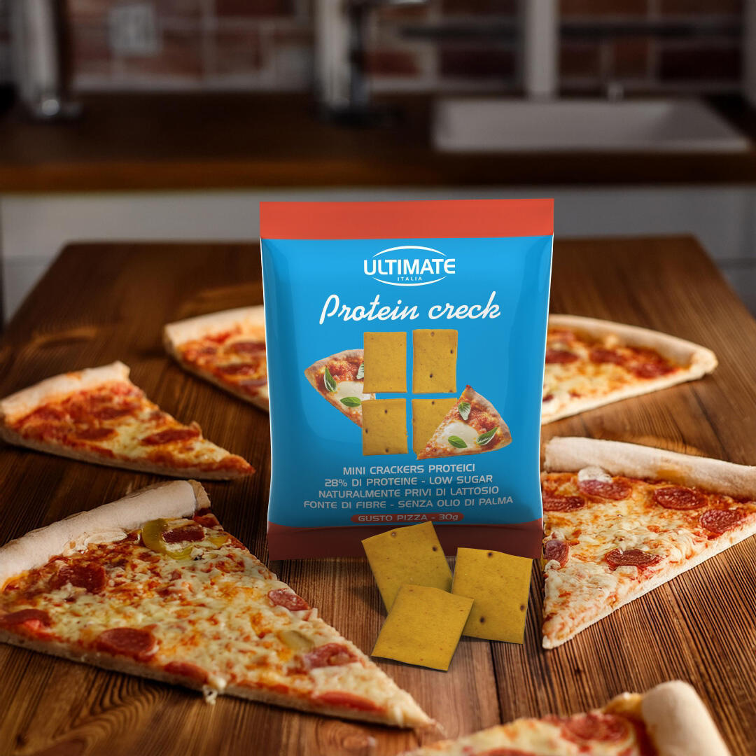 Alimento - MINI CRACKERS PROTEICI - GUSTO PIZZA 5/6