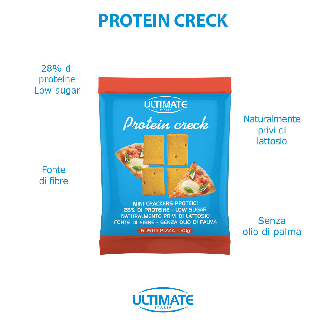 Alimento - MINI CRACKERS PROTEICI - GUSTO PIZZA 2/6
