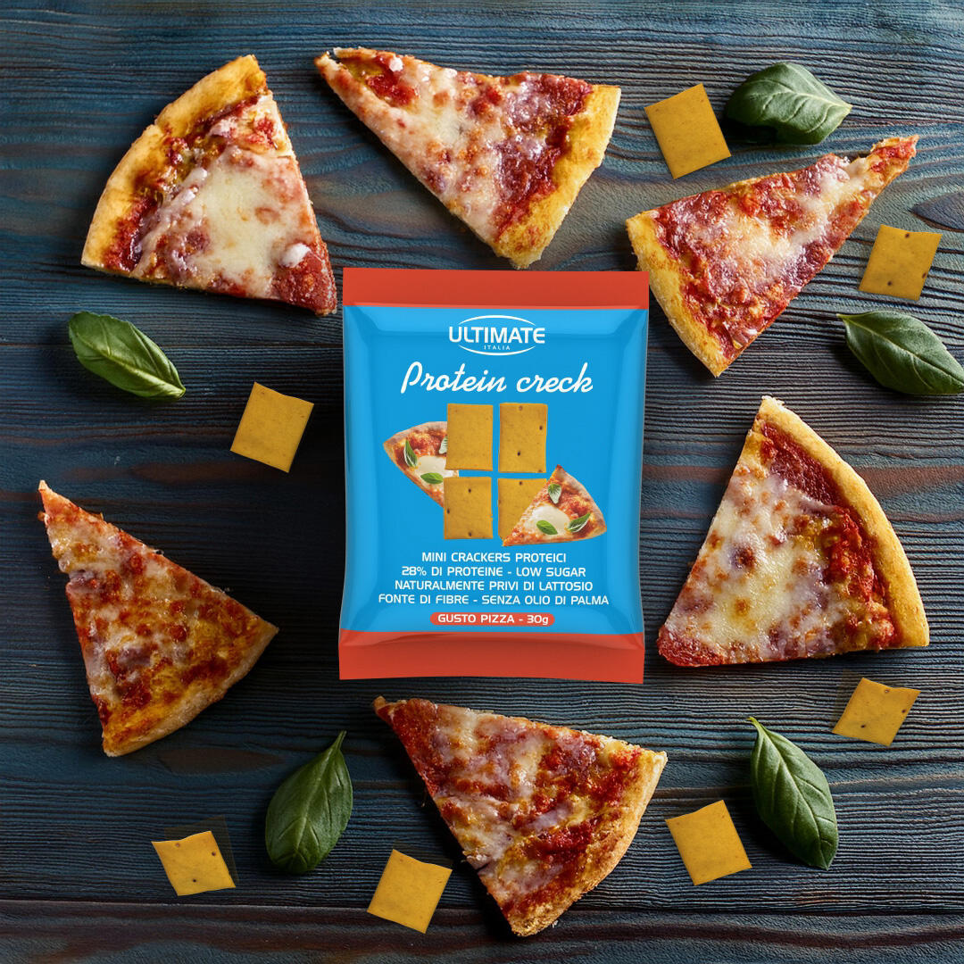 Alimento - MINI CRACKERS PROTEICI - GUSTO PIZZA 6/6