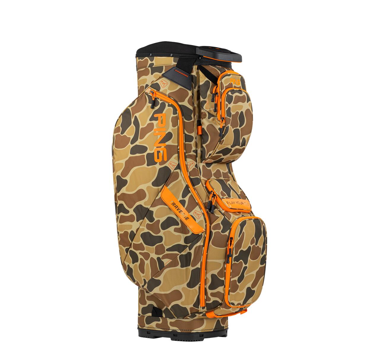 TRAVERSE GOLF CART BAG 33L BROWN CAMO