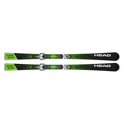 Ski Et Snowboards Unisexe - HEAD Supershape E-Magnum SW - Black/Green