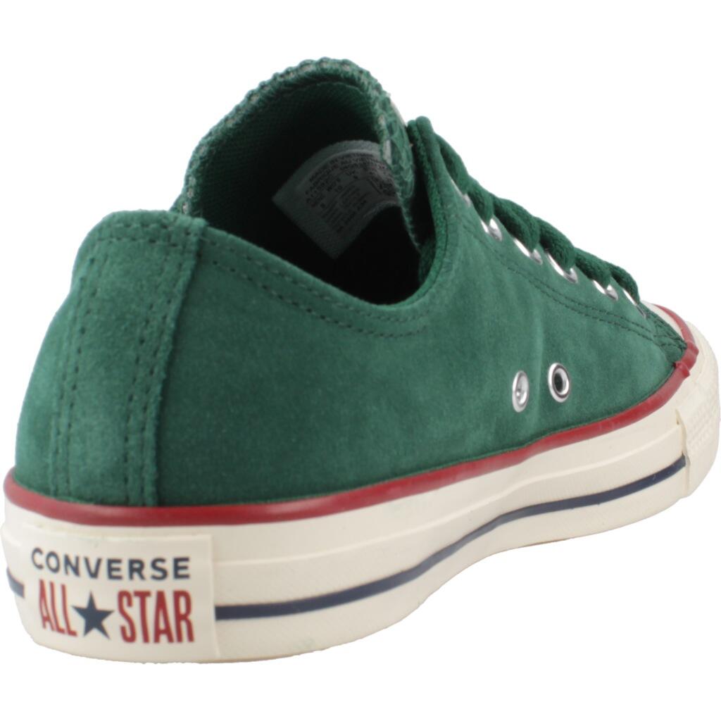 Baskets Converse Modèle Chuck Taylor All Star Suede Couleur Vert 5/6