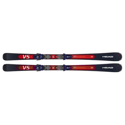 Esqui Y Snowboards Unisex - HEAD Shape E.V5 + PR11 - SKI SET - Red