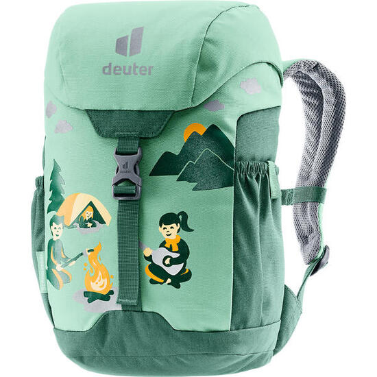 Sac à dos enfant Deuter Schmusebär 8L spearmint seagreen 100% recyclé
