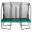 Trampoline - Comfort Edition - 305 x 214 cm - Rectangulaire Vert