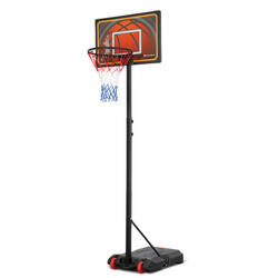 Panier de basket ajustable et transportable