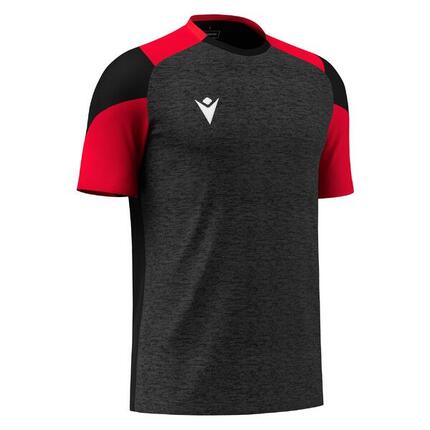 Maillot de foot GOLEM Macron noir-rouge