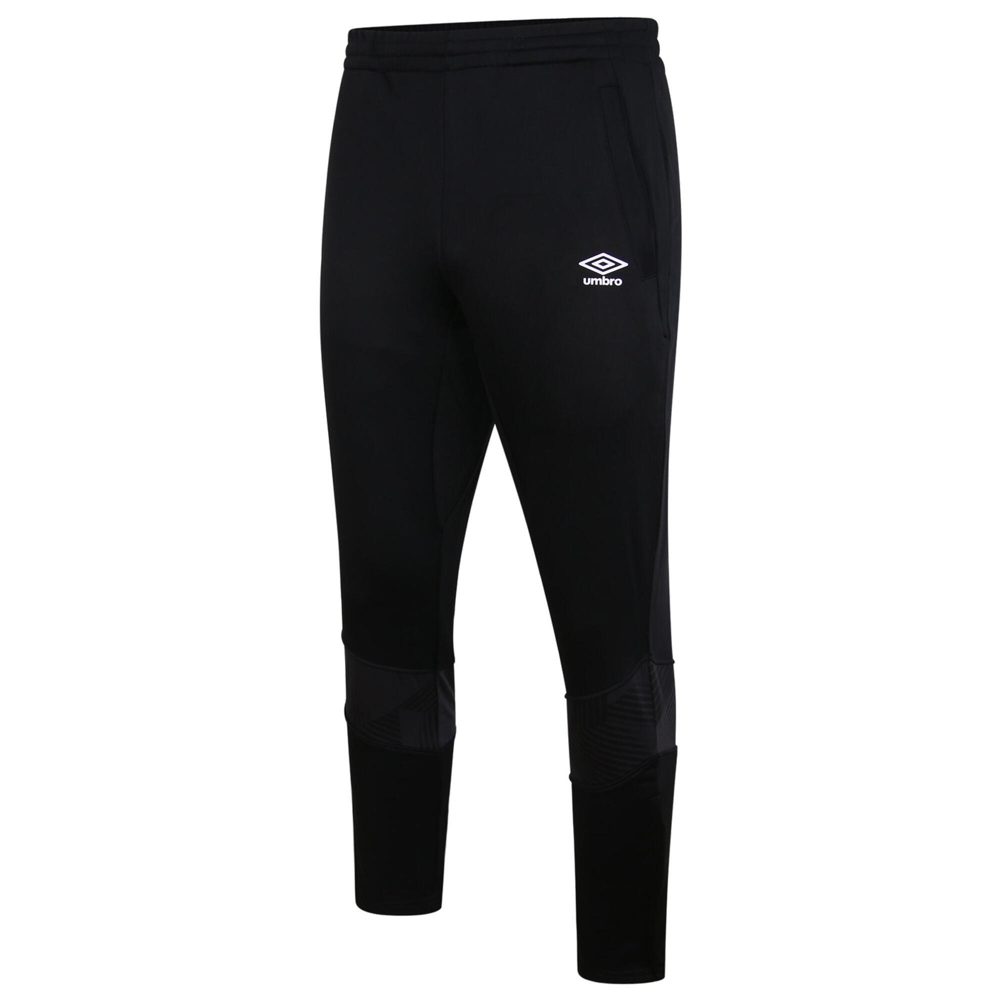 Mens Maxium Tapered Trousers (Black) 1/2