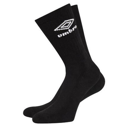 Chaussettes De Sport Enfant (Noir / Blanc)