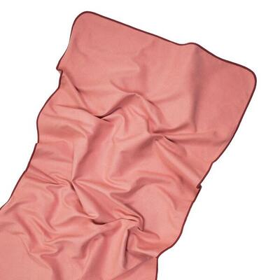 Microvezel handdoek xl strandlaken oekotex-gecertificeerd ultralicht roze