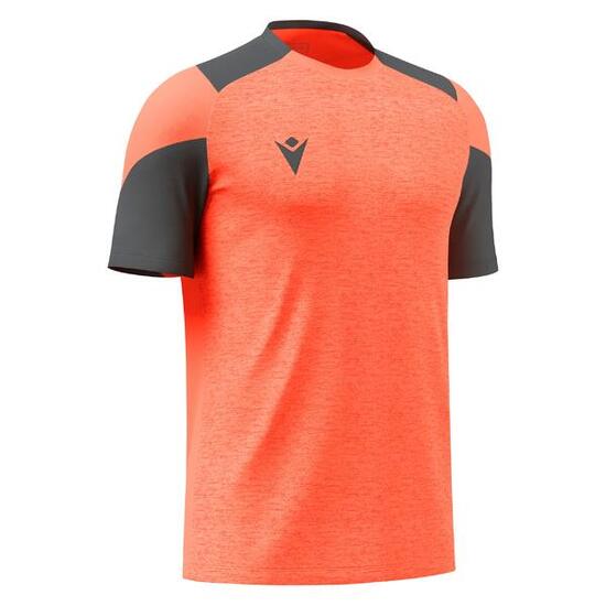 Maillot de foot GOLEM Macron Coral Fluo-Anthracite