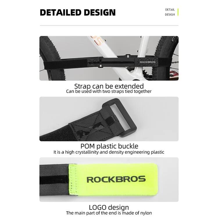 Stabilizator biciclete reglabil, negru