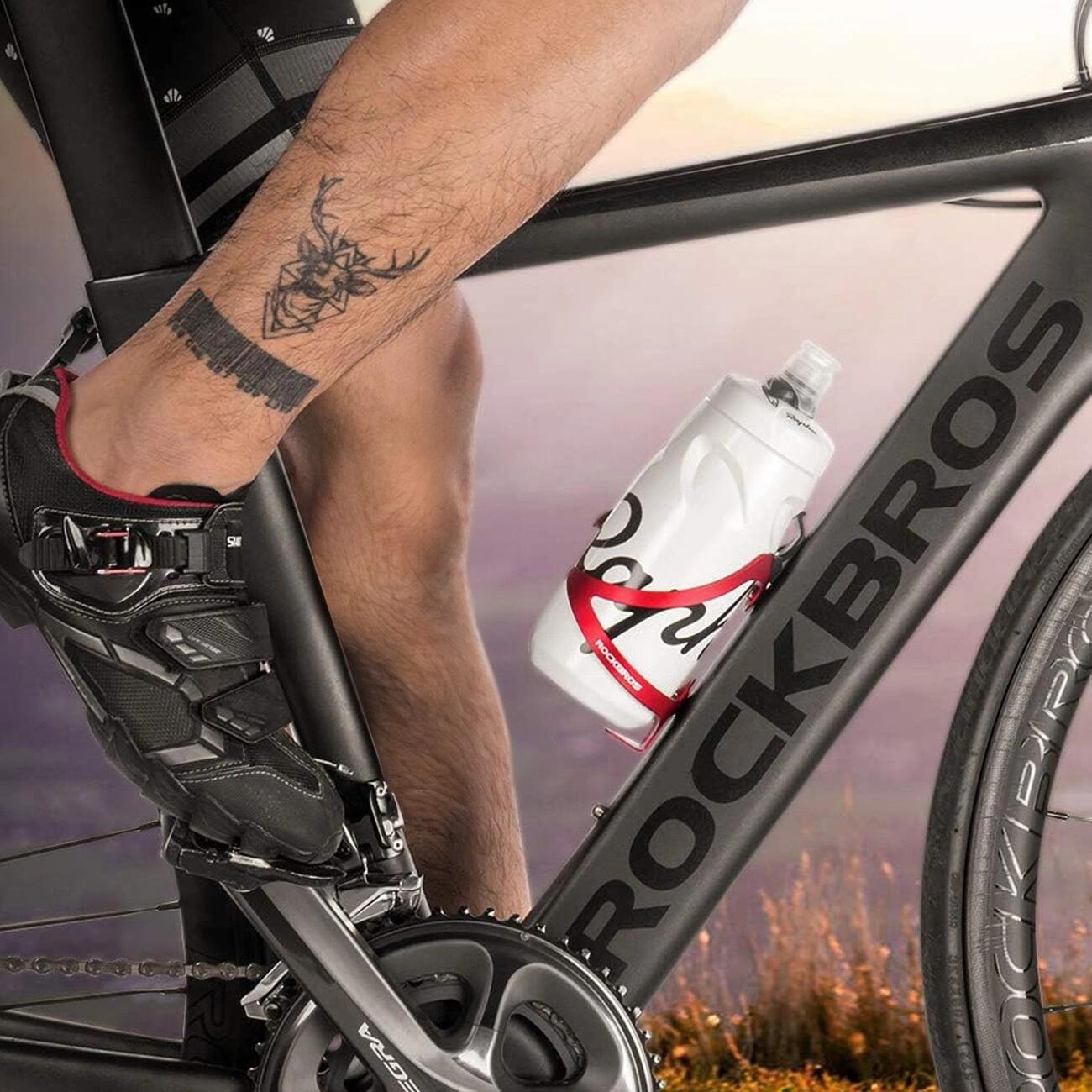 Rockbros 2017-11ARD Porte-bidon de vélo - Rouge 2/7