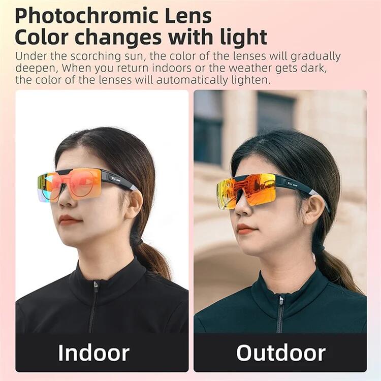 Lunettes de nuit avec verres interchangeables pour cyclisme 5/7
