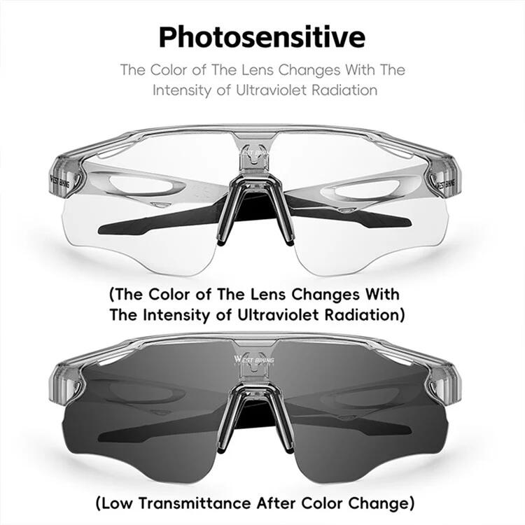 Polarisierte photochromatische Fahrradbrille zum Radfahren 3/7