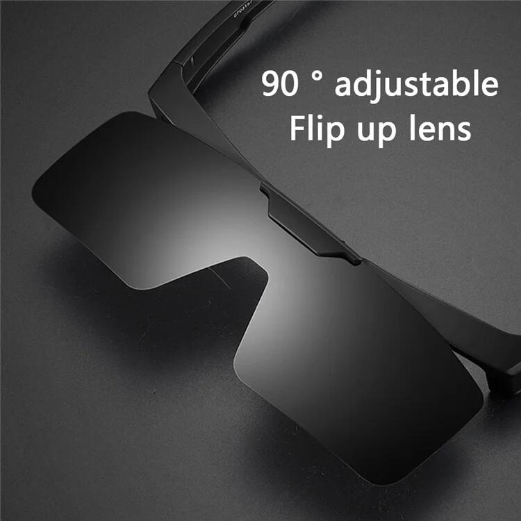 Gafas de sol deportivas polarizadas con protección contra el viento 3/7