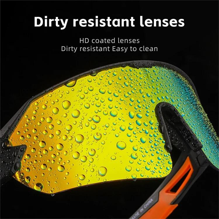 Lunettes de soleil de sport colorées pour cyclisme 3/7