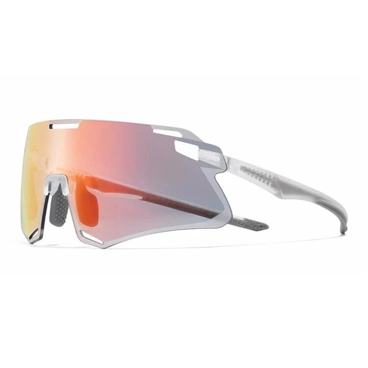 Rockbros - Lunettes De Vélo Légères Avec Verres Hd Et Protection Solaire - Lunettes De Soleil - Gris - No Size - Decathlon