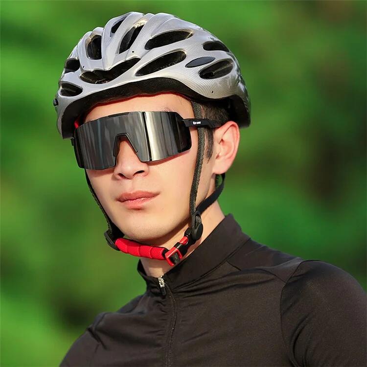 Polarisierte Fahrradbrillen mit Windschutz für Radfahrer 5/7
