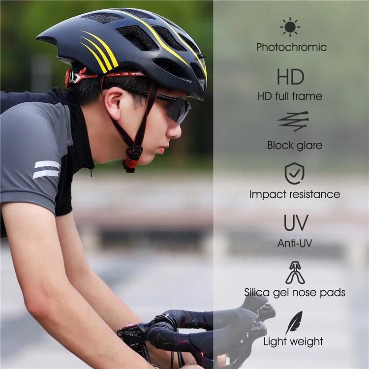 Fahrradbrillen mit UV-Schutz und getönten Gläsern 5/7