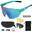 Lunettes de soleil de sport polarisées UV400 avec verres HD