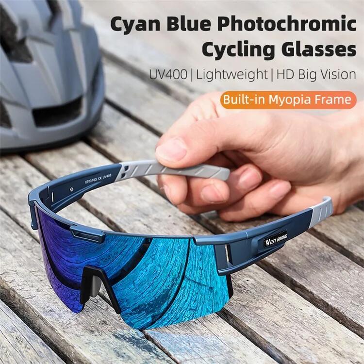 Lunettes de soleil de sport photochromiques UV400 3/7