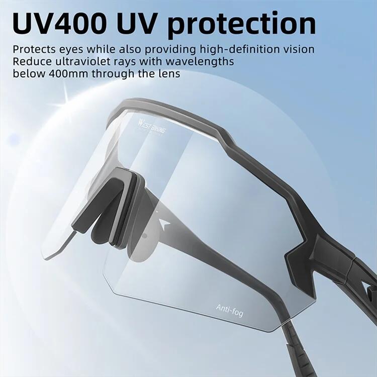 Gafas de sol deportivas fotocromáticas UV400 5/7