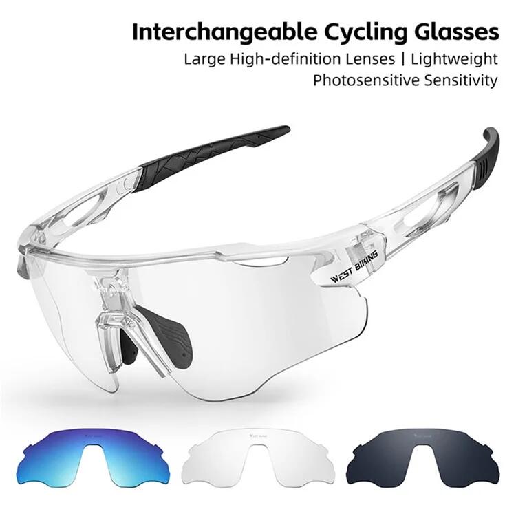 Polarisierte photochromatische Fahrradbrille zum Radfahren 2/7