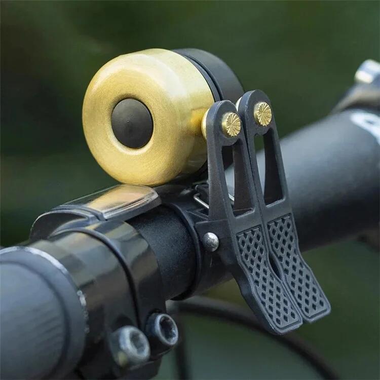 Sonnette de vélo en alliage de cuivre 2/7
