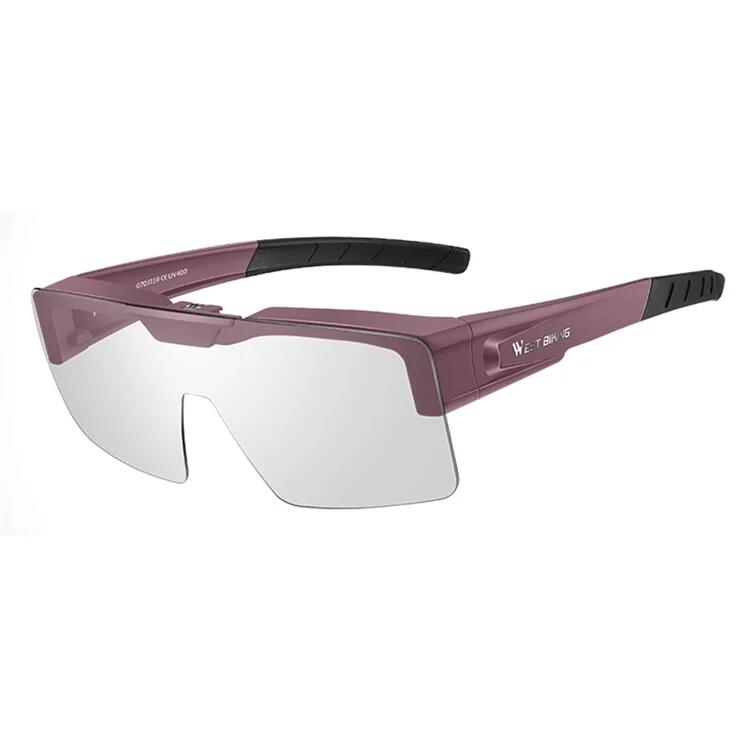 WEST BIKING Sunglasses with clear, windproof lenses for men and women